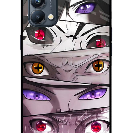 Naruto Anime Oppo Reno5 Pro 5G Glass Case Back Cover by Casekaro