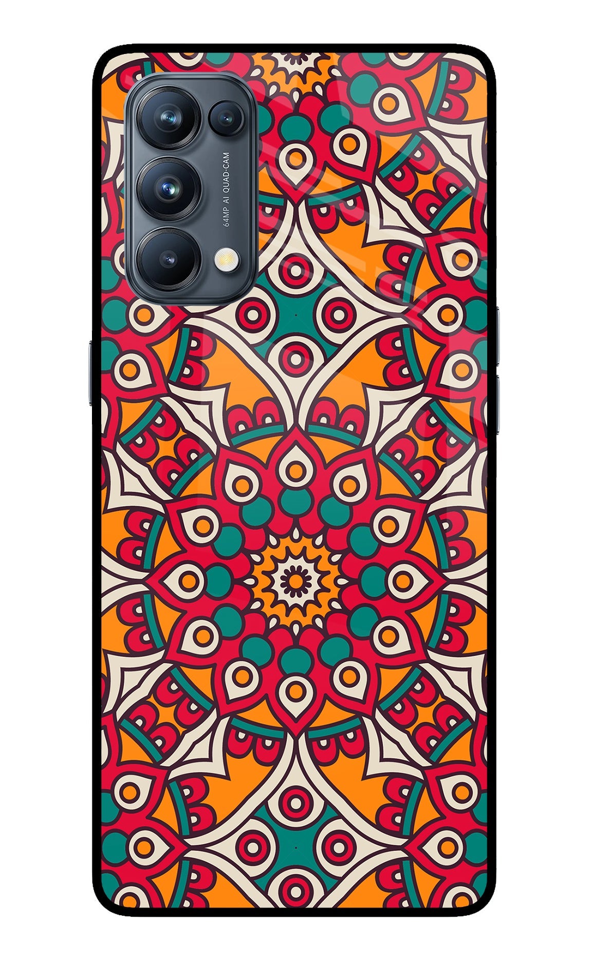 Mandala Art Oppo Reno5 Pro 5G Back Cover