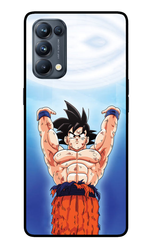 Goku Power Oppo Reno5 Pro 5G Glass Case