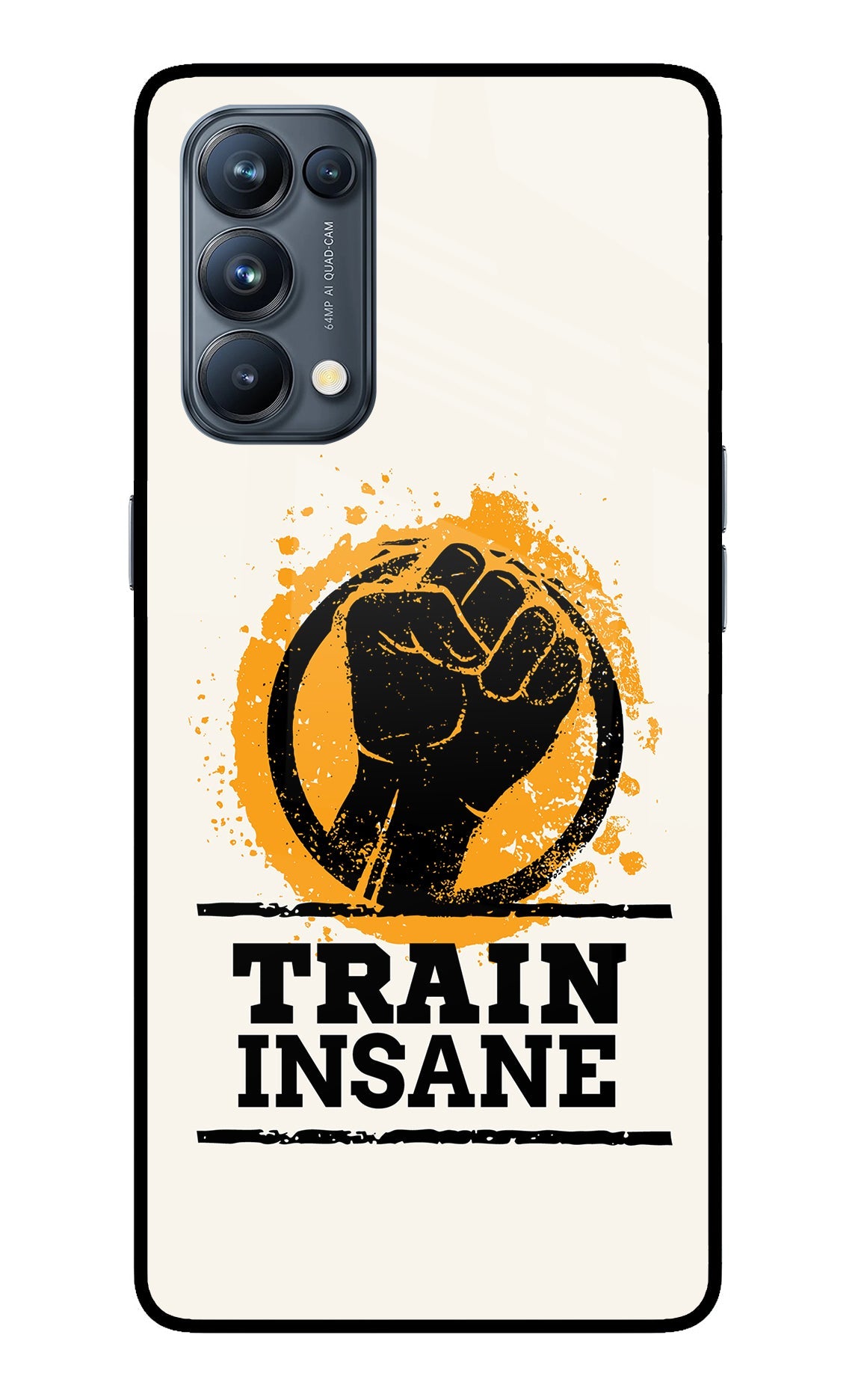 Train Insane Oppo Reno5 Pro 5G Back Cover