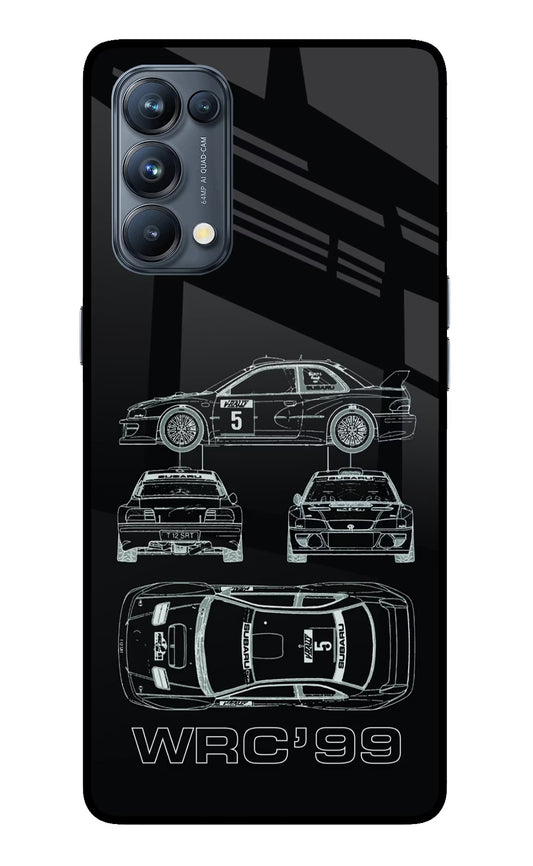 WRC'99 Oppo Reno5 Pro 5G Glass Case