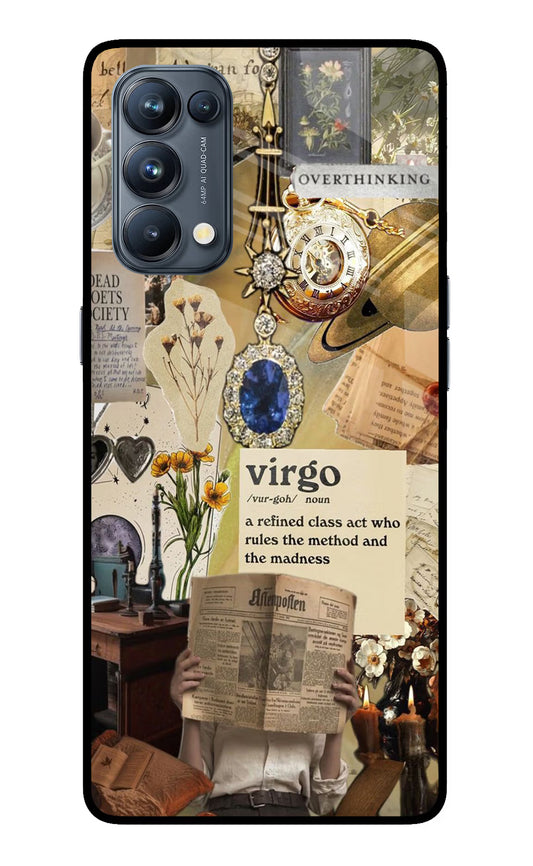 Virgo Zodiac Oppo Reno5 Pro 5G Glass Case