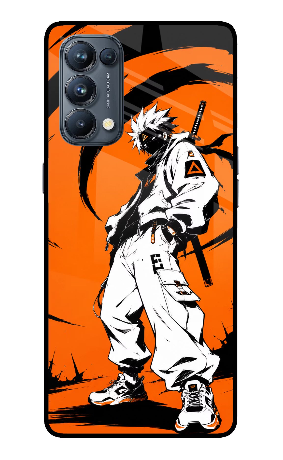 Street Samurai  Oppo Reno5 Pro 5G Glass Case