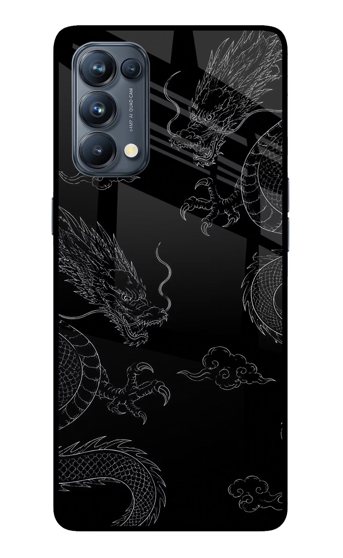 Twin Dragons Oppo Reno5 Pro 5G Glass Case