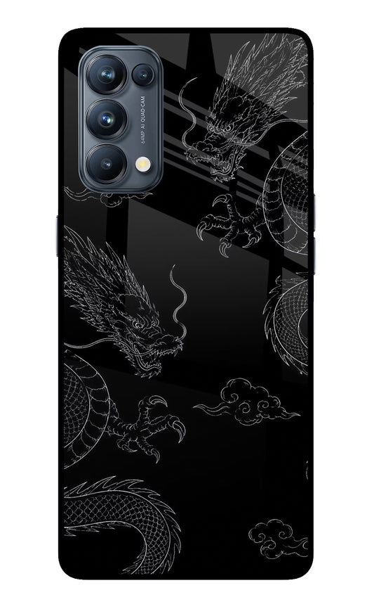 Twin Dragons Oppo Reno5 Pro 5G Glass Case