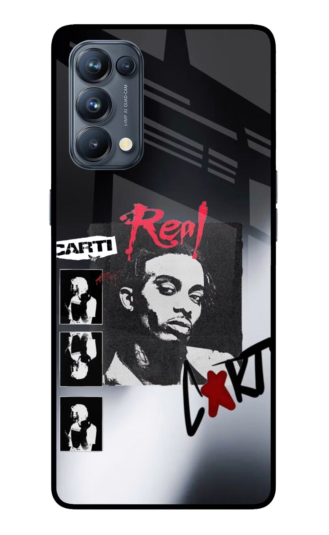 Playboi Carti Oppo Reno5 Pro 5G Glass Case