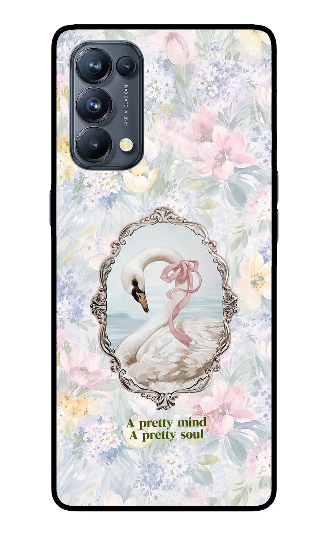 Pretty Mind Pretty Soul Oppo Reno5 Pro 5G Glass Case