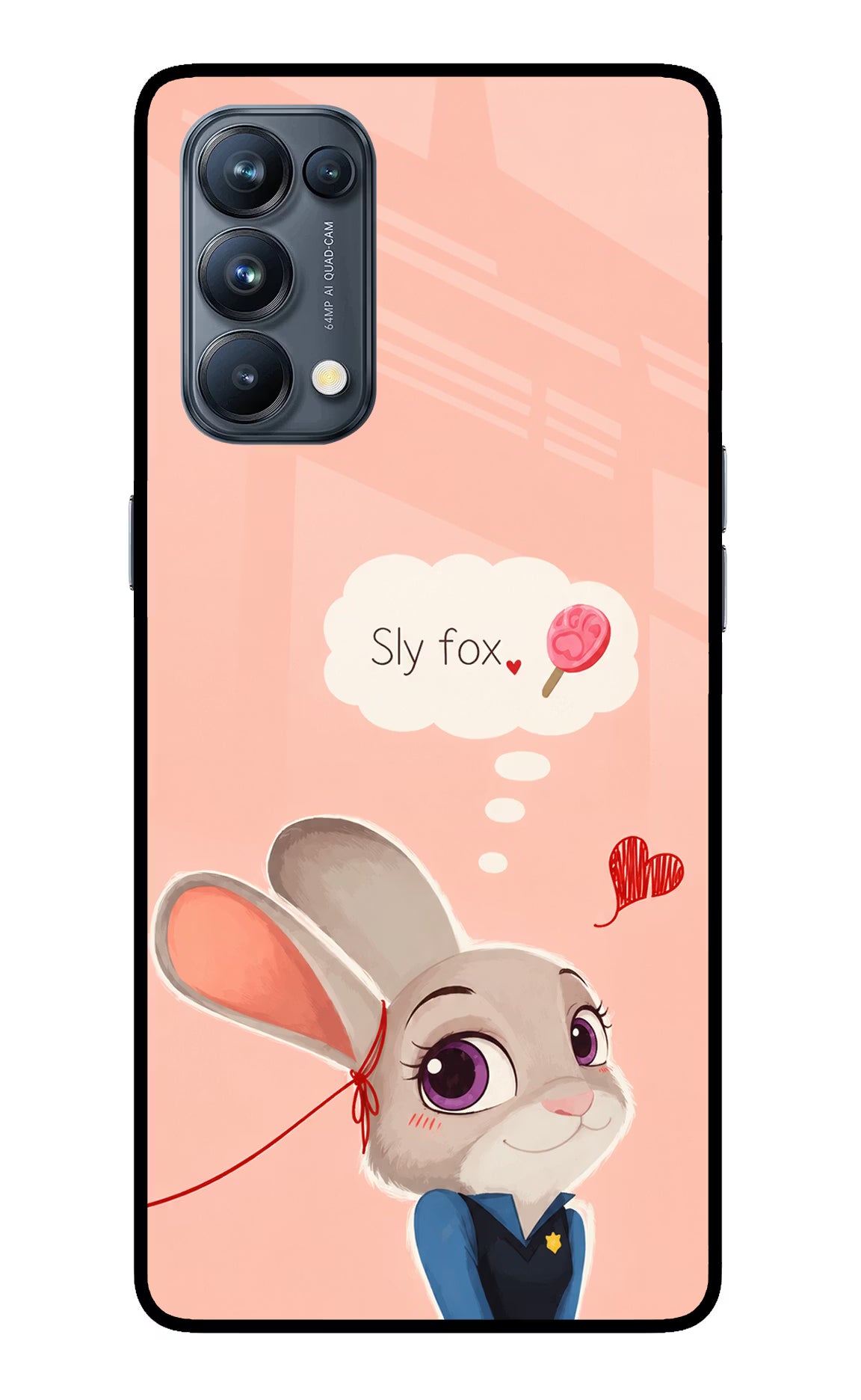 Judy Charm Oppo Reno5 Pro 5G Glass Case