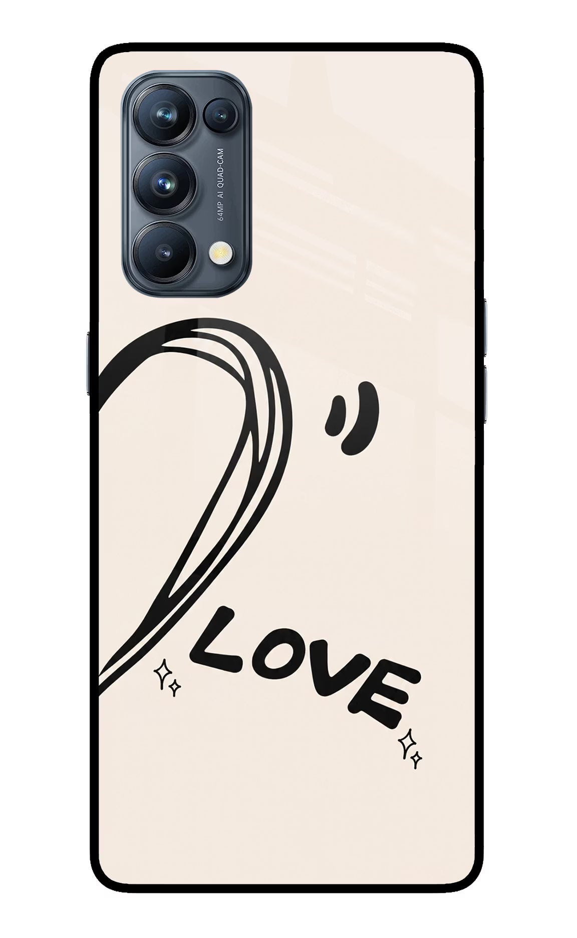Soul Line Oppo Reno5 Pro 5G Glass Case