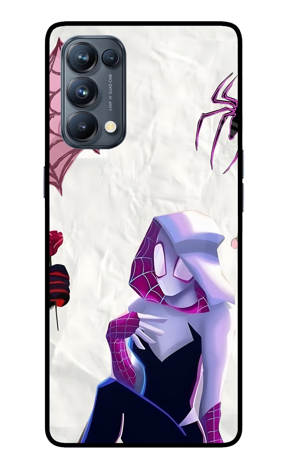 Gwen Verse Oppo Reno5 Pro 5G Glass Case
