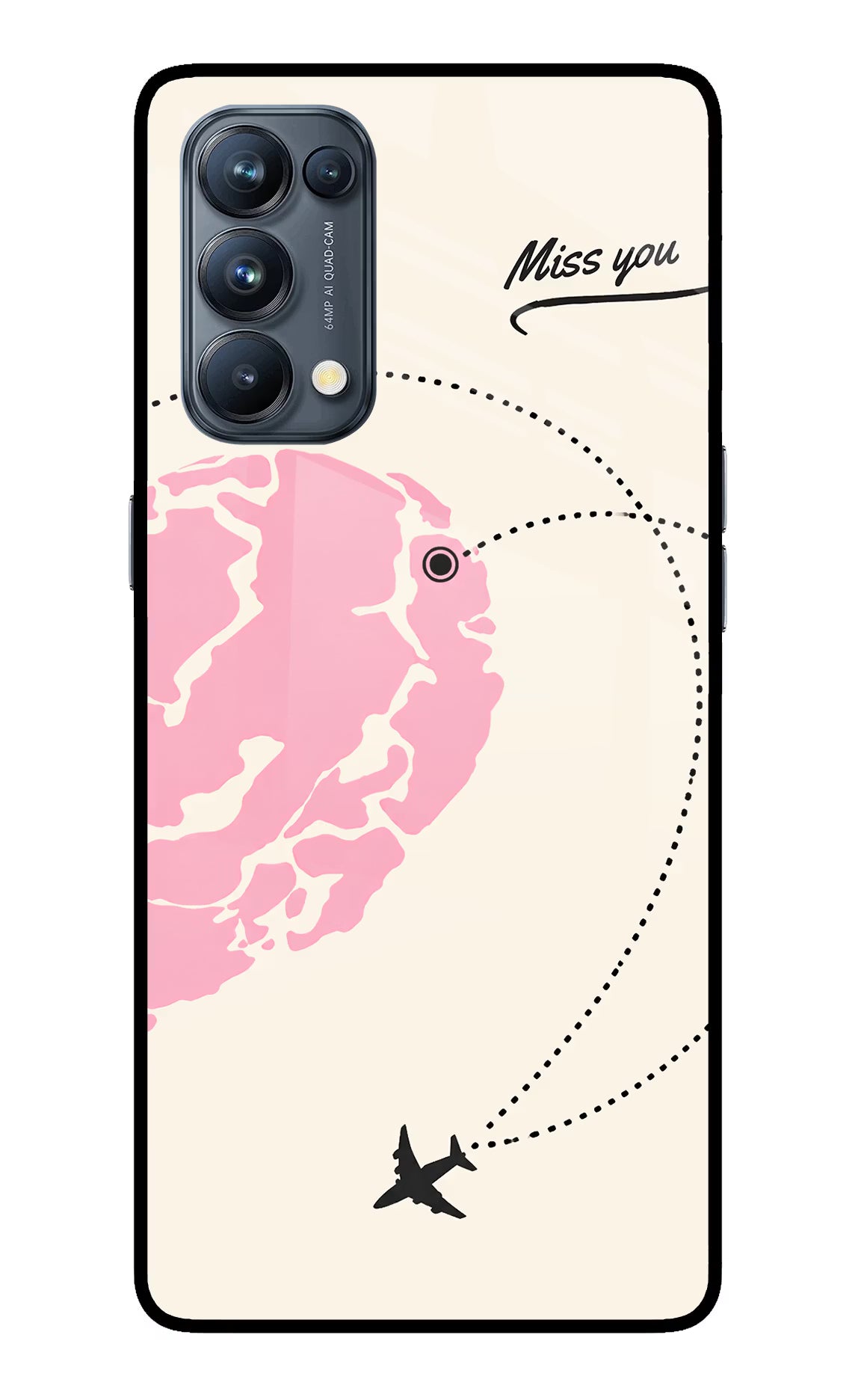 Miss Orbit Oppo Reno5 Pro 5G Glass Case