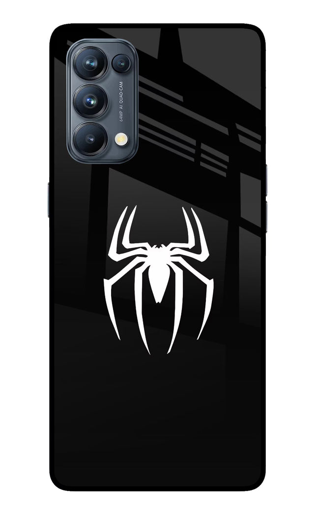 Miles Symbol Oppo Reno5 Pro 5G Glass Case Back Cover by Casekaro