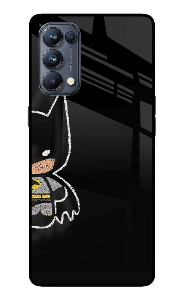 Bat Kitty Oppo Reno5 Pro 5G Glass Case