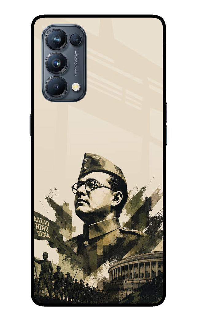Netaji Rising Oppo Reno5 Pro 5G Glass Case