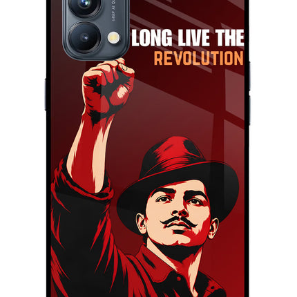 Bhagat Singh Revolution Oppo Reno5 Pro 5G Glass Case
