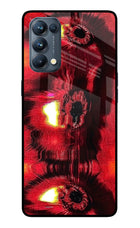 Fire Eye Oppo Reno5 Pro 5G Glass Case