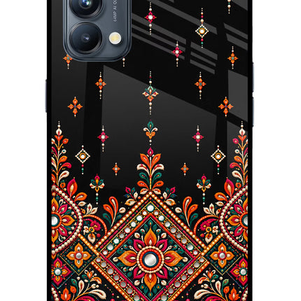 Noir Mehfil Oppo Reno5 Pro 5G Glass Case