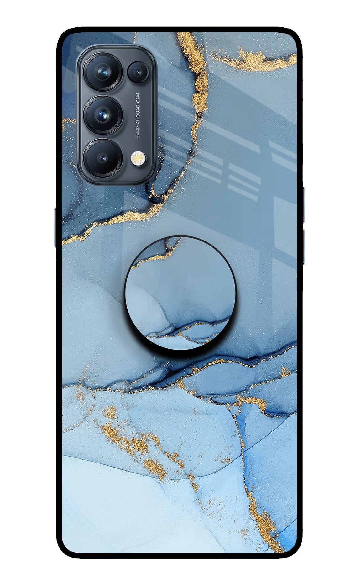 Blue Marble Oppo Reno5 Pro 5G Pop Case by Casekaro