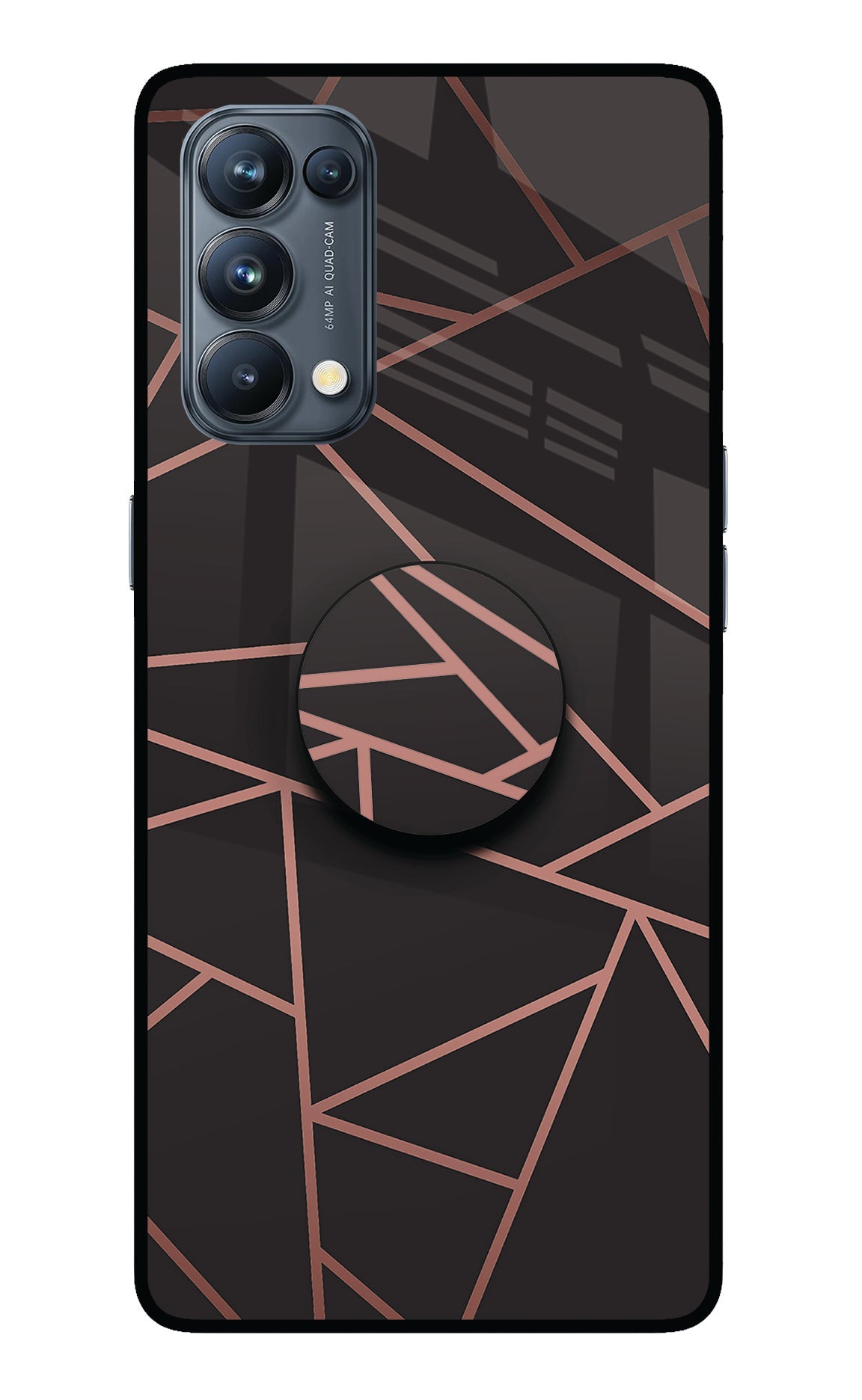 Geometric Pattern Oppo Reno5 Pro 5G Pop Case