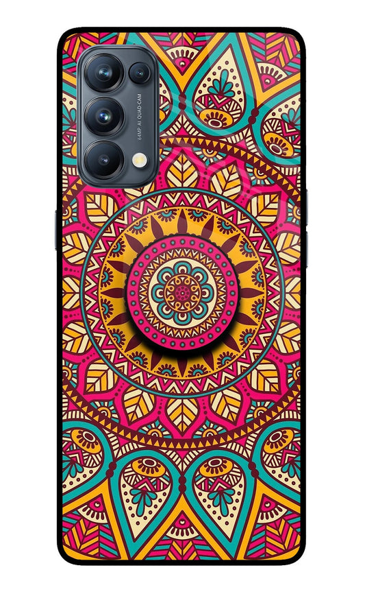 Mandala Oppo Reno5 Pro 5G Glass Case