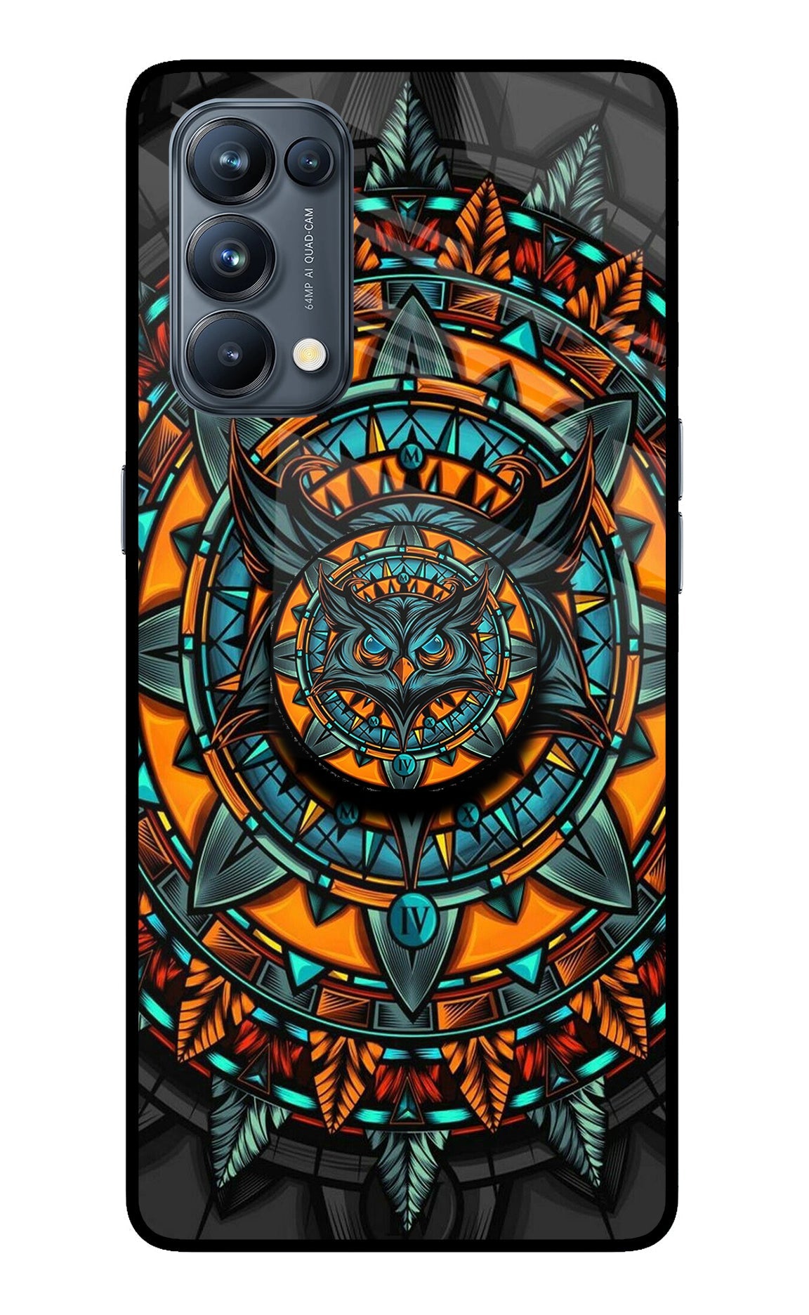 Angry Owl Oppo Reno5 Pro 5G Pop Case