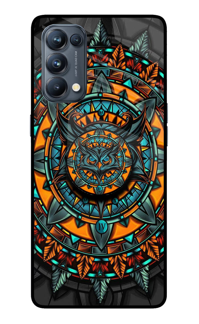 Angry Owl Oppo Reno5 Pro 5G Pop Case by Casekaro