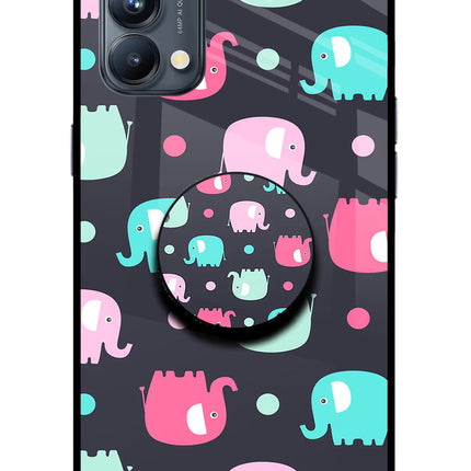 Baby Elephants Oppo Reno5 Pro 5G Pop Case by Casekaro