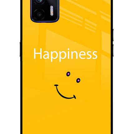 Happiness With Smiley Realme GT 5G Glass Case