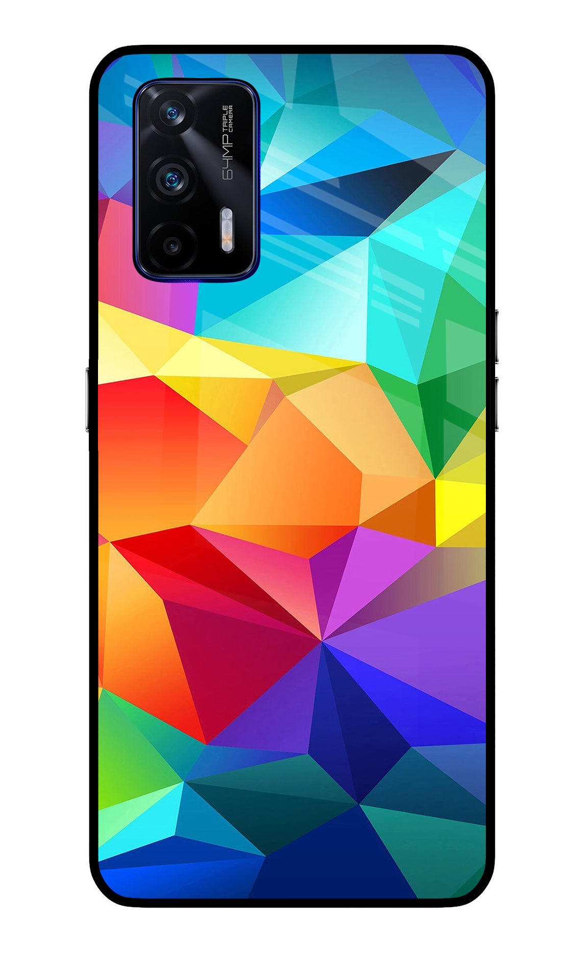 Abstract Pattern Realme GT 5G Glass Case