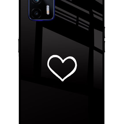 Heart Realme GT 5G Glass Case