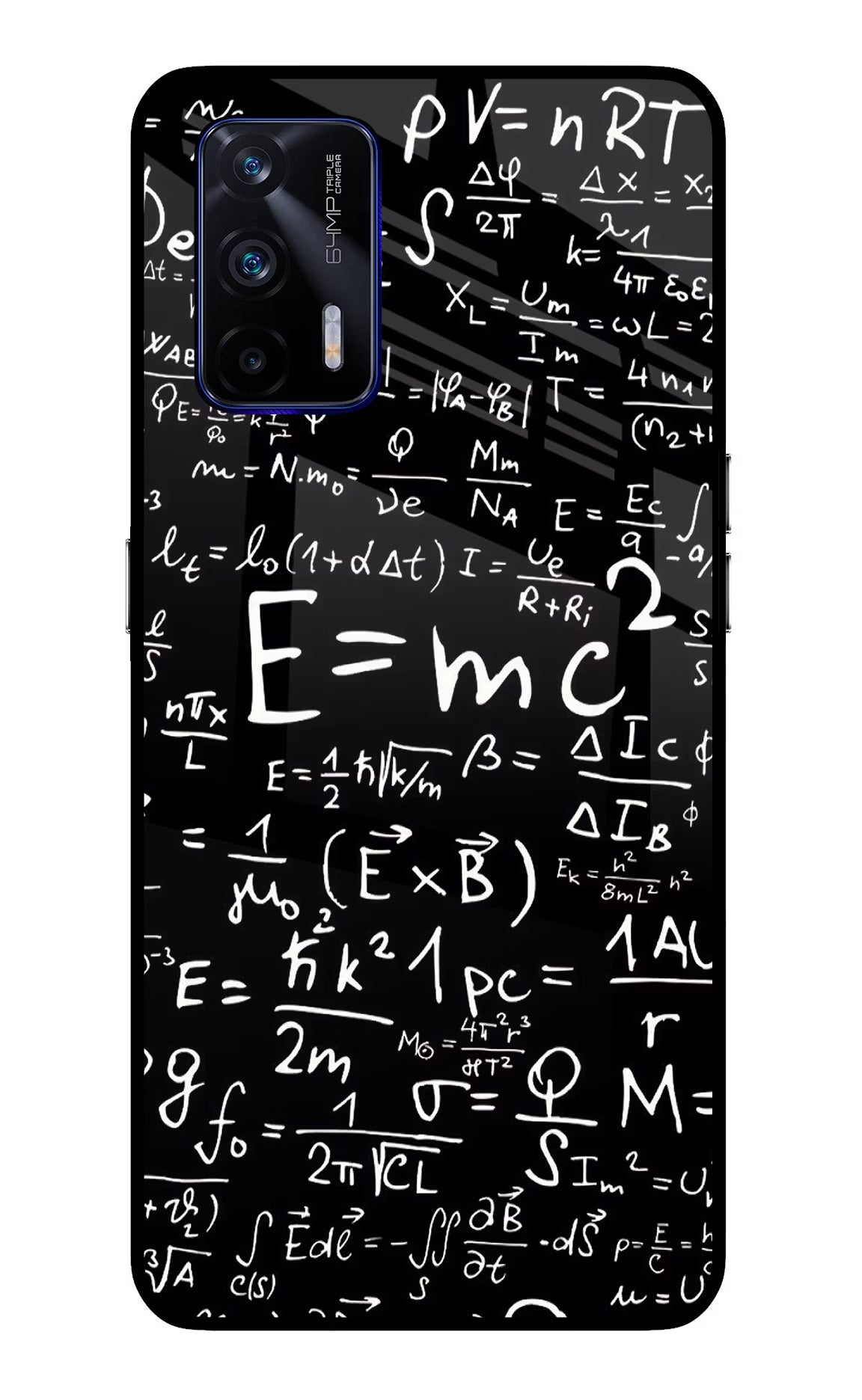Physics Formula Realme GT 5G Glass Case Back Cover by Casekaro