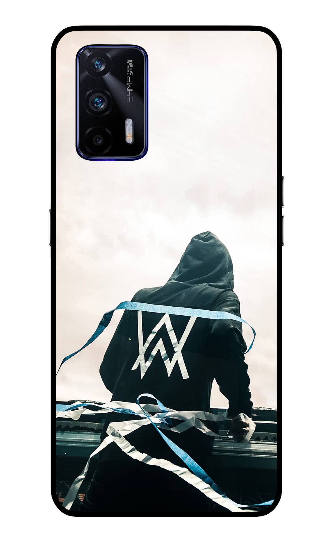 Alan Walker Realme GT 5G Glass Case Back Cover by Casekaro