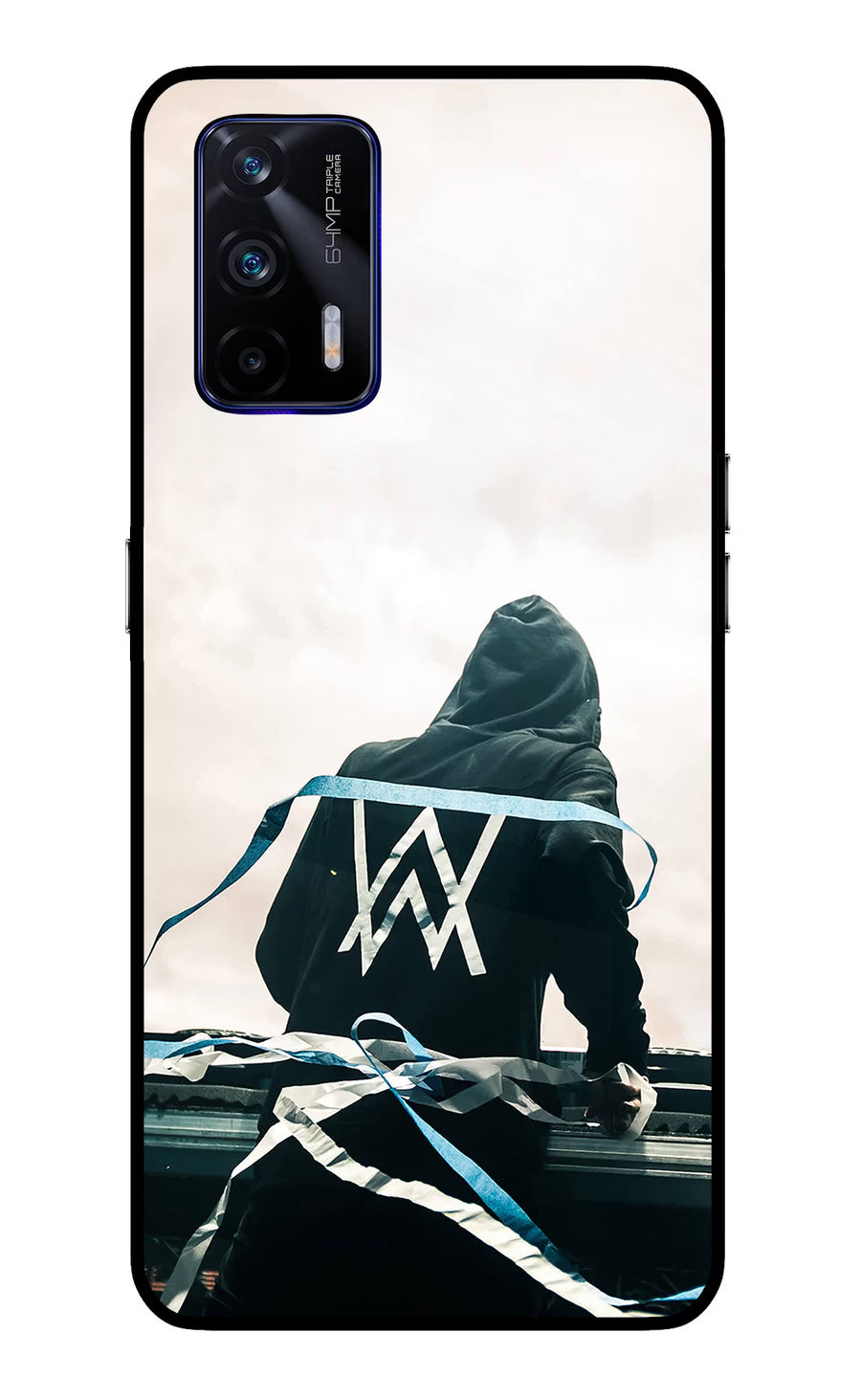 Alan Walker Realme GT 5G Back Cover, Glass case