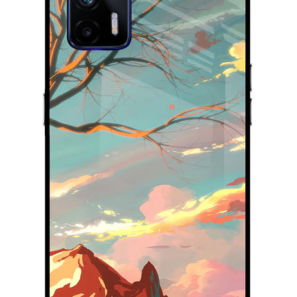 Scenery Realme GT 5G Glass Case