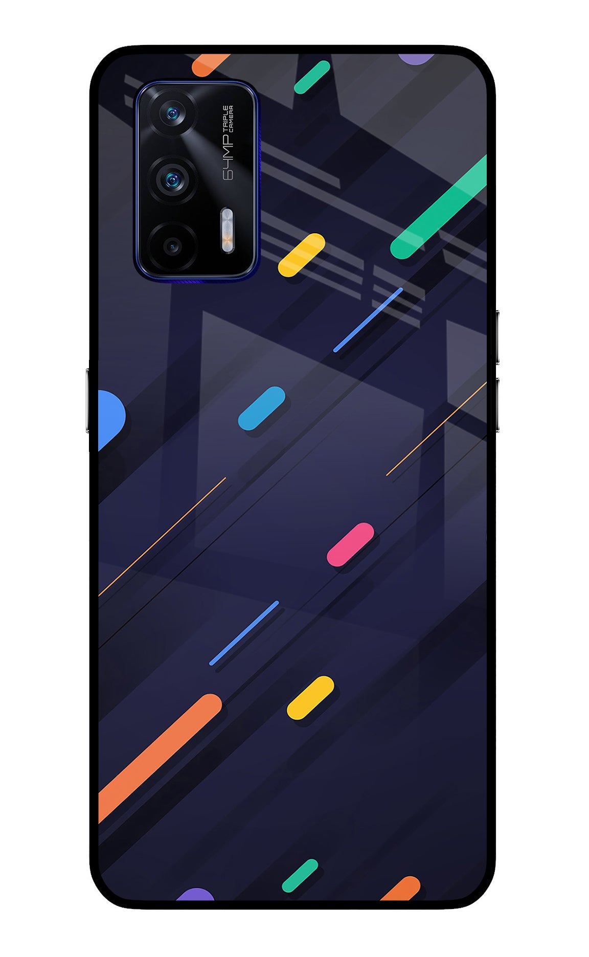 Abstract Design Realme GT 5G Back Cover