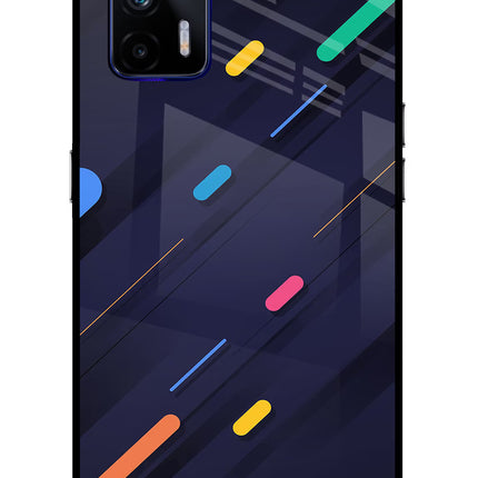 Abstract Design Realme GT 5G Glass Case