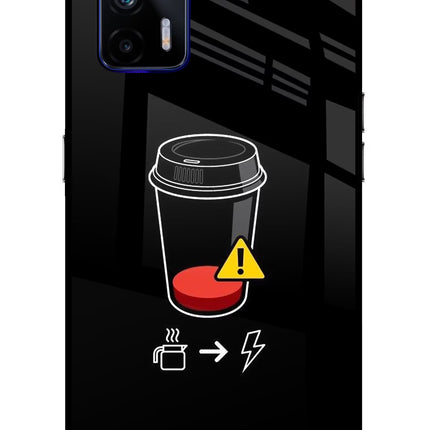 Coffee Realme GT 5G Glass Case