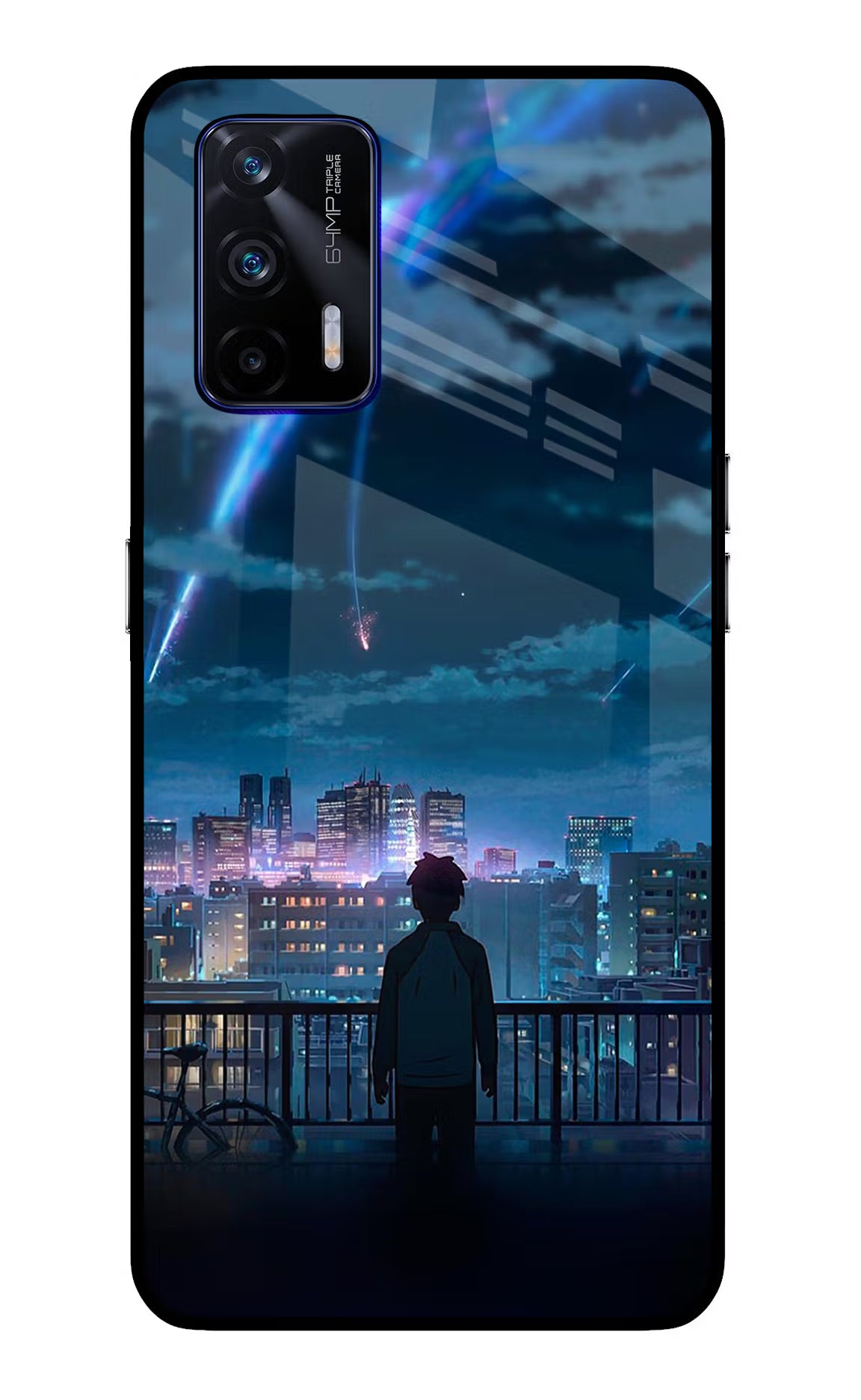 Anime Realme GT 5G Glass Case Back Cover by Casekaro