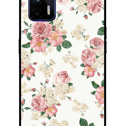Flowers Realme GT 5G Glass Case