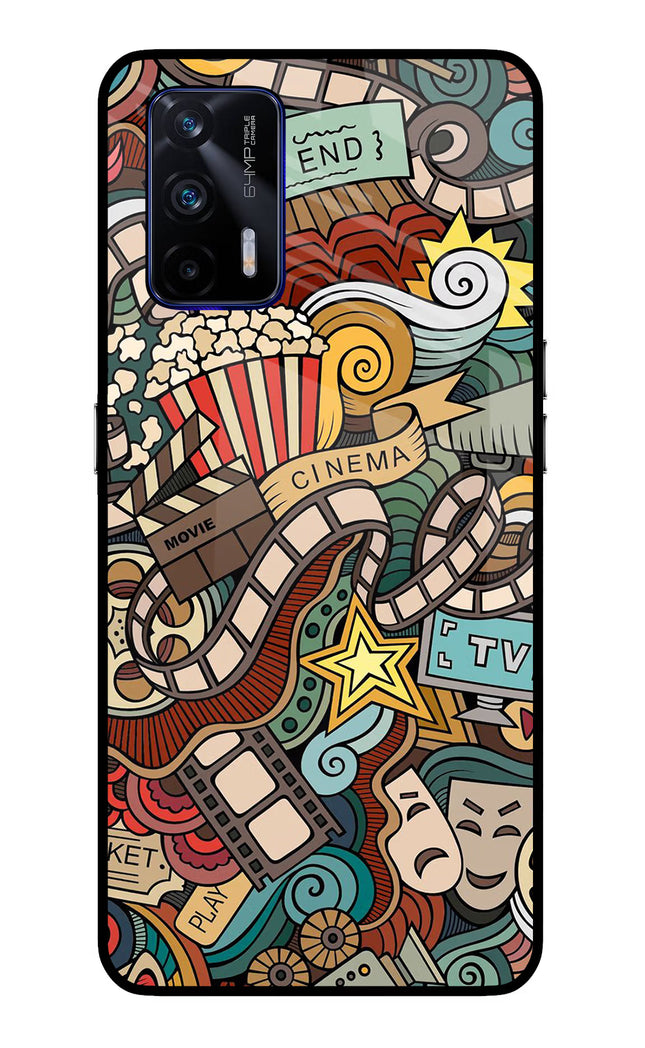 Cinema Abstract Realme GT 5G Glass Case
