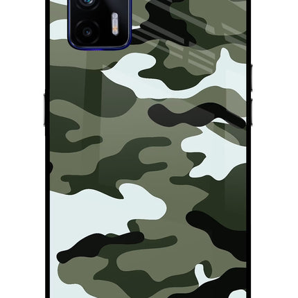 Camouflage Realme GT 5G Glass Case