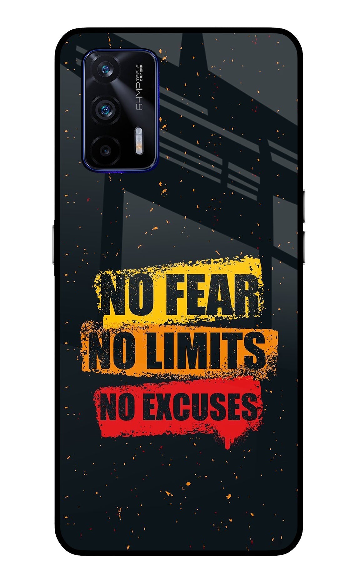 No Fear No Limits No Excuse Realme GT 5G Back Cover