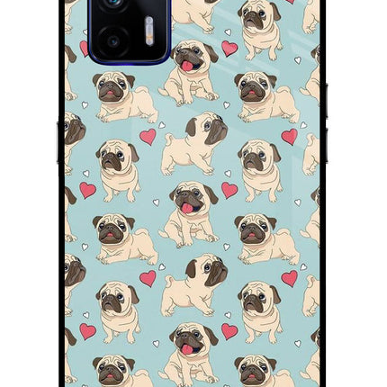 Pug Dog Realme GT 5G Glass Case