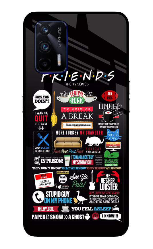FRIENDS Realme GT 5G Glass Case