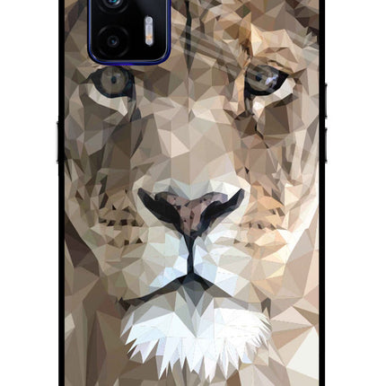 Lion Art Realme GT 5G Glass Case