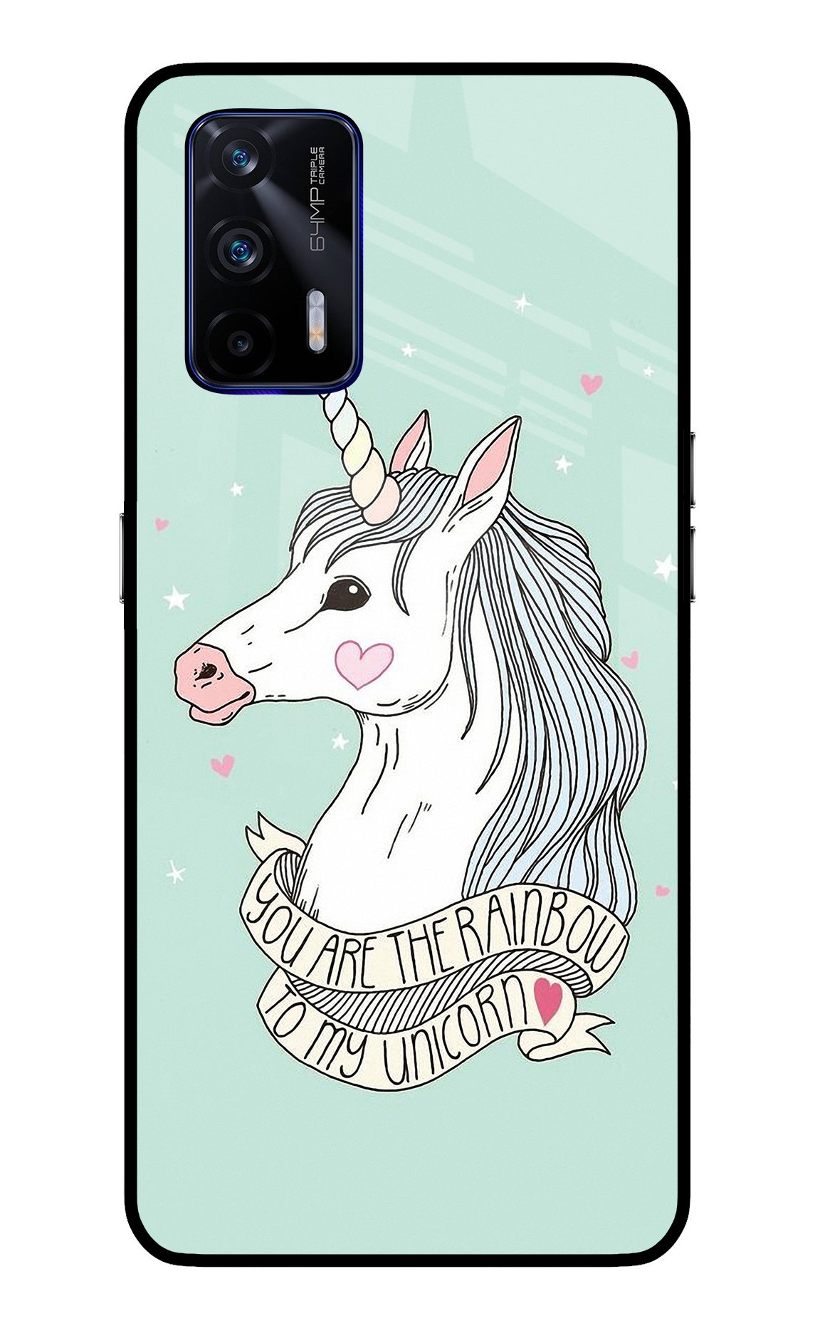 Unicorn Wallpaper Realme GT 5G Back Cover