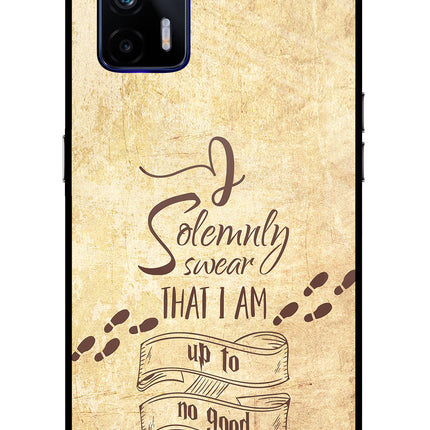 I Solemnly swear that i up to no good Realme GT 5G Glass Case