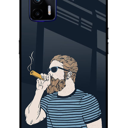 Smoking Realme GT 5G Glass Case