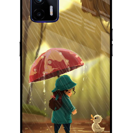 Rainy Day Realme GT 5G Glass Case