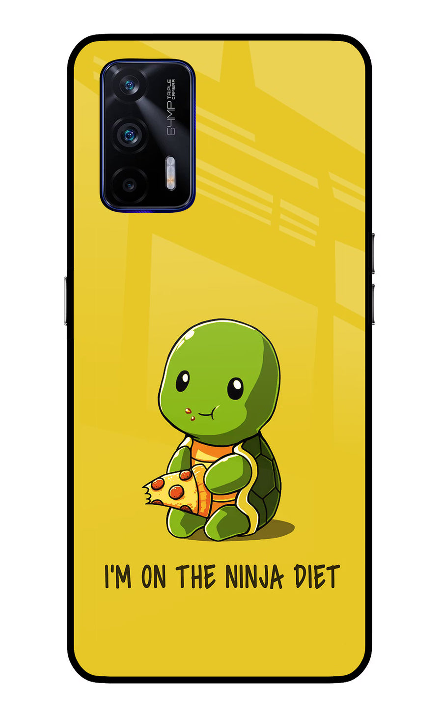 I'm on Ninja Diet Realme GT 5G Back Cover, Glass case
